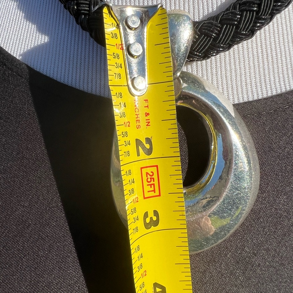 Chunky Silver Chico’s Statement Necklace - image 7